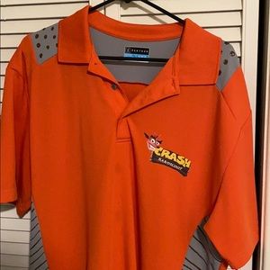 Crash Bandicoot Custom Polo